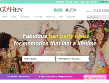 Tablet Screenshot of gohen.com